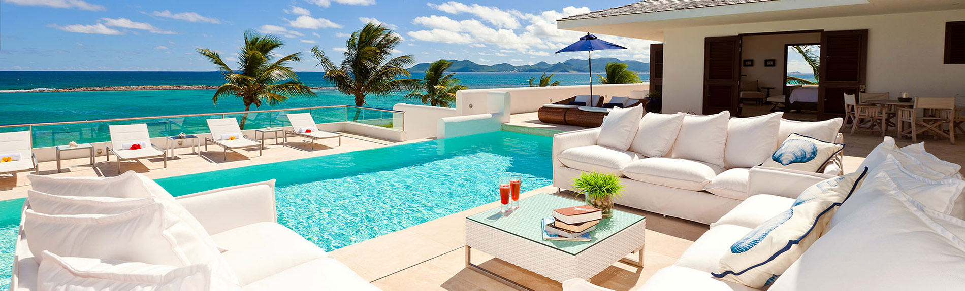 Call Properties in Paradise to learn more about Le Bleu Villa, a gorgeous Anguilla island luxury villa rental

